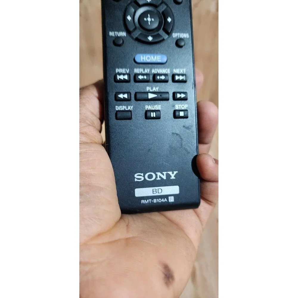 Sony RMT-B104A Blu-Ray DVD Player Remote Control
